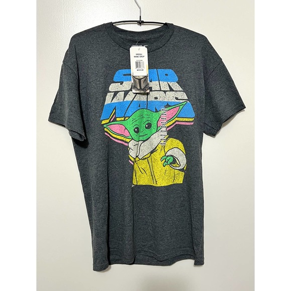 Star Wars Grogu Name Drop T shirt size Mediium NWT - Picture 1 of 4